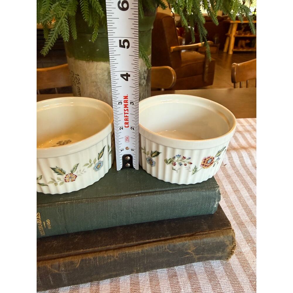 Vintage Andrea by Sadek Buckingham Pattern, set of 2 Ramekins 8805 - Picture 7 of 7